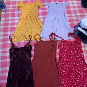 Bundle of 5 Summer Dresses